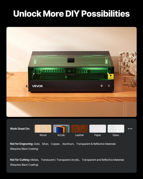 Laser Engraver, 20W, Laser Engraving and Cutting Machine with