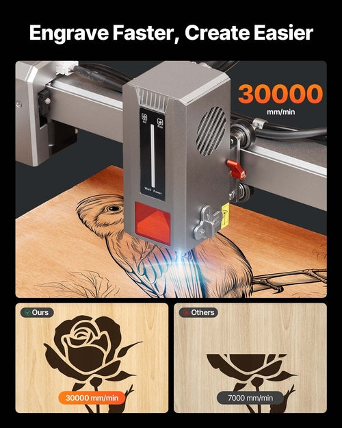 Laser Engraver, 20W, Laser Engraving and Cutting Machine with