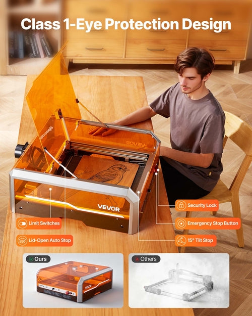 Laser Engraver, 20W, Laser Engraving and Cutting Machine with